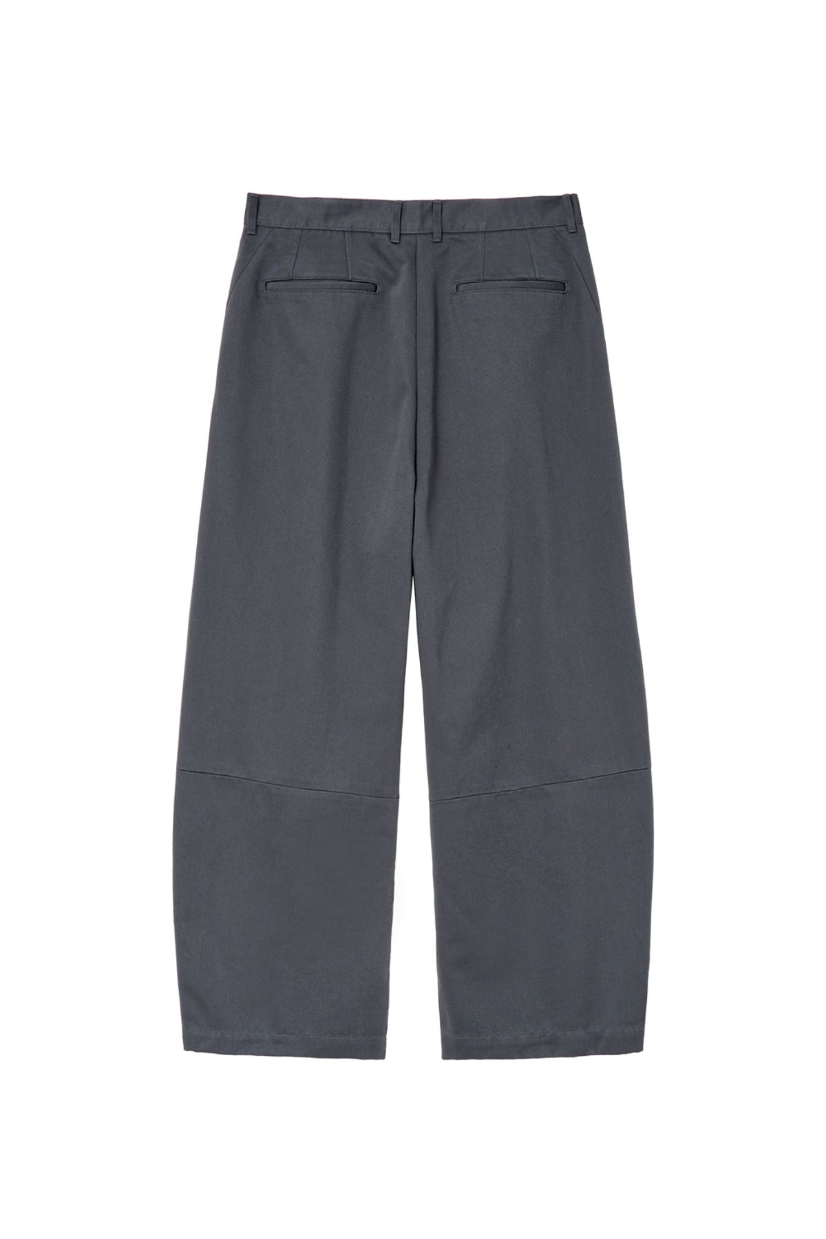 해칭룸(HATCHINGROOM) Curve Chino Pants Blue Charcoal
