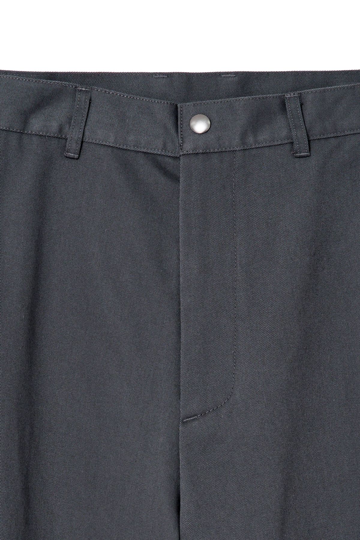 해칭룸(HATCHINGROOM) Curve Chino Pants Blue Charcoal