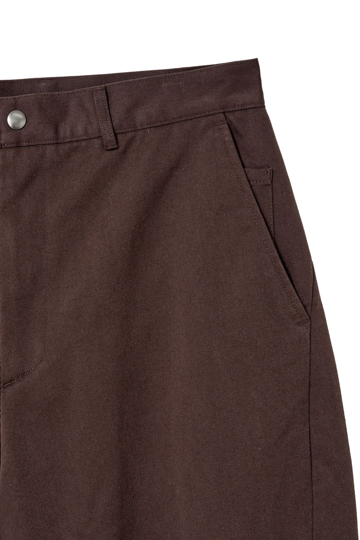 해칭룸(HATCHINGROOM) Curve Chino Pants Dark Burgundy