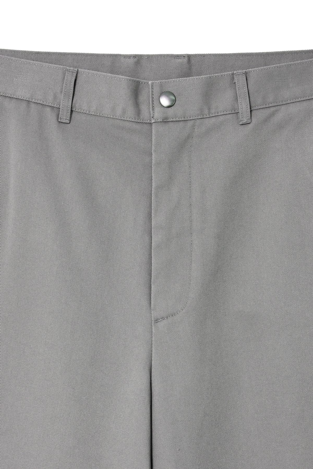 해칭룸(HATCHINGROOM) Curve Chino Pants Grey
