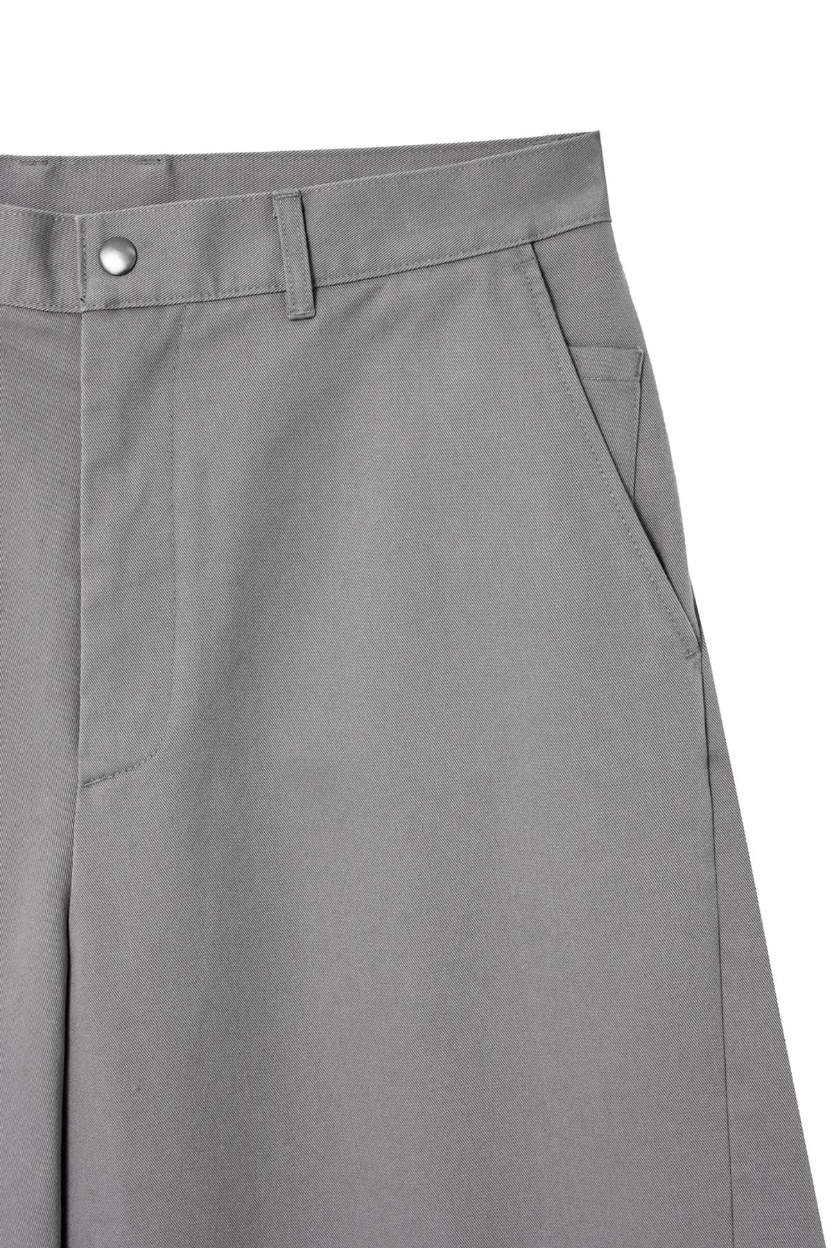 해칭룸(HATCHINGROOM) Curve Chino Pants Grey