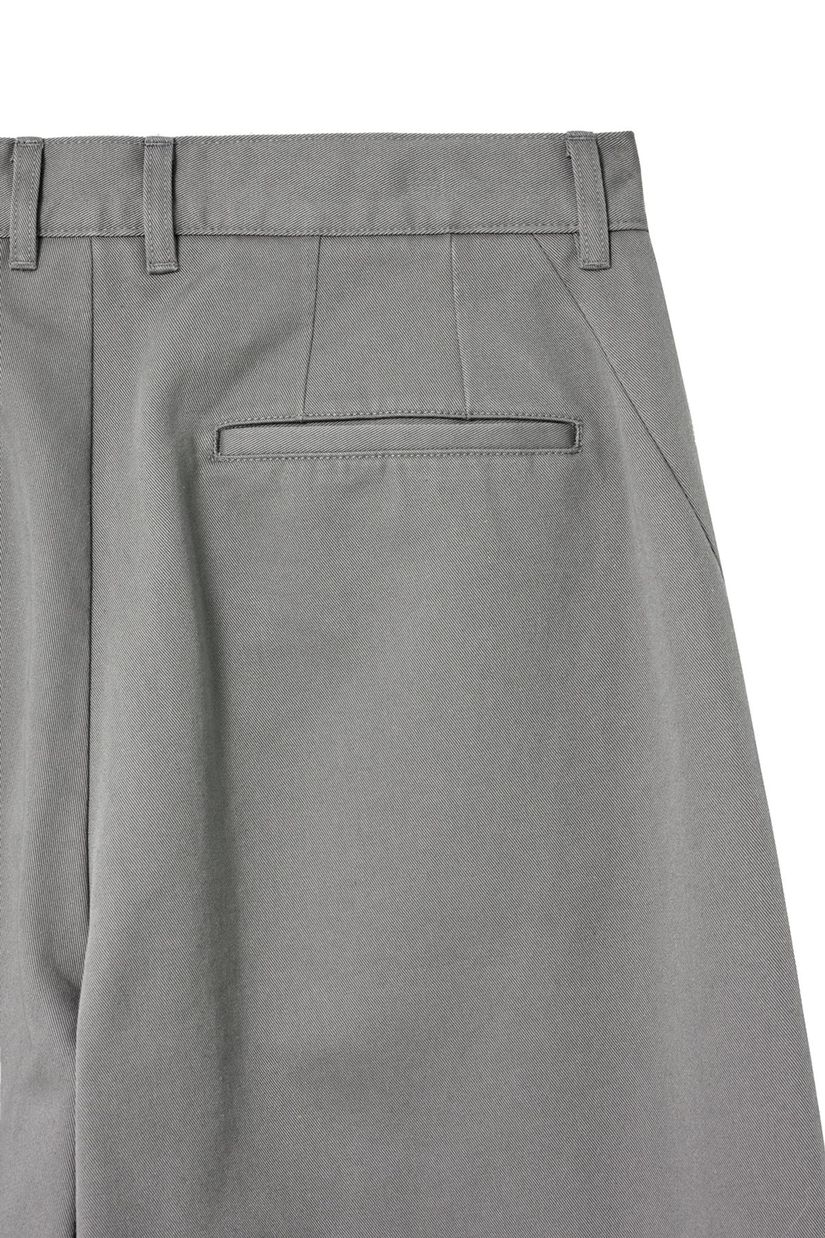 해칭룸(HATCHINGROOM) Curve Chino Pants Grey