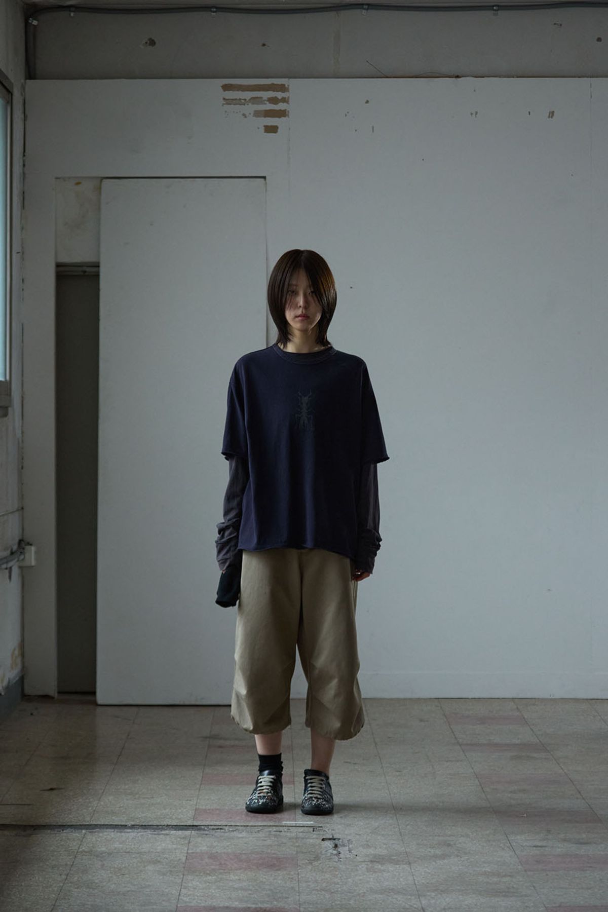해칭룸(HATCHINGROOM) Snow Shorts Beige