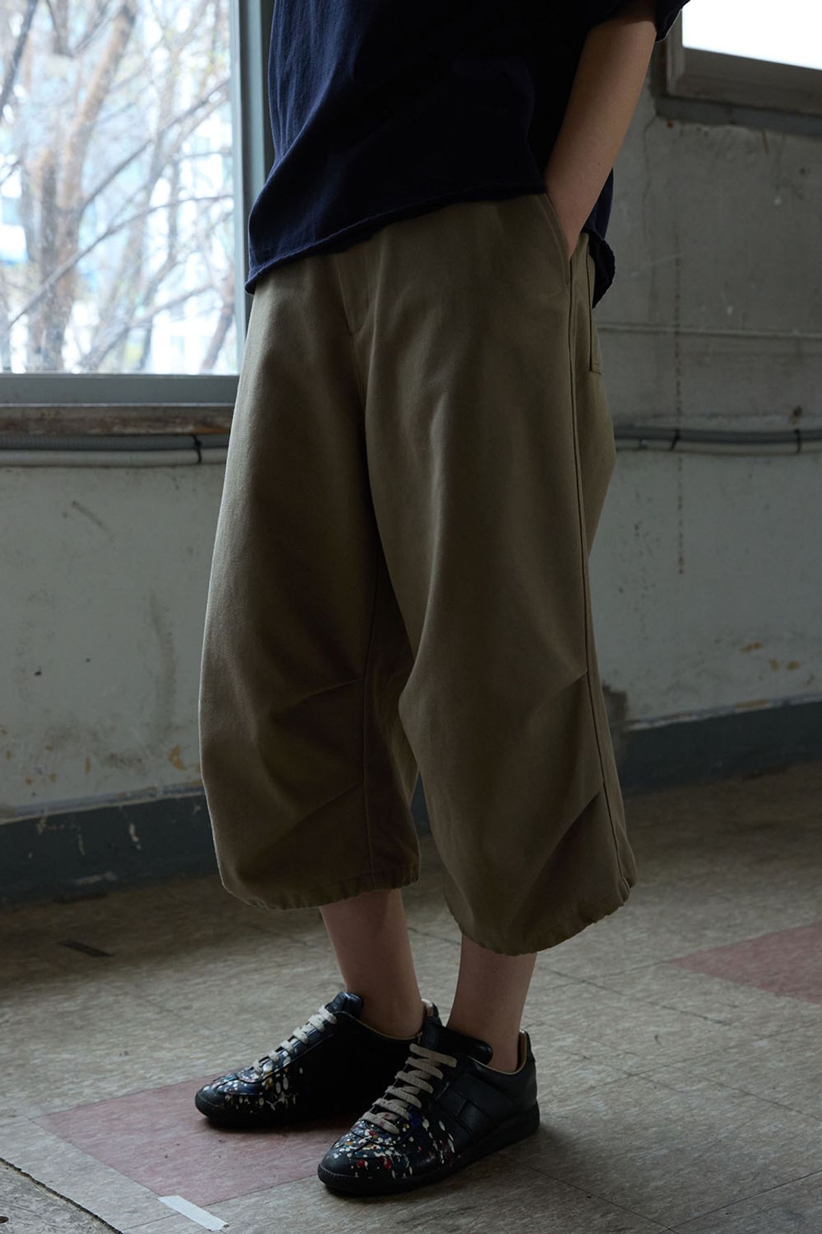 해칭룸(HATCHINGROOM) Snow Shorts Beige
