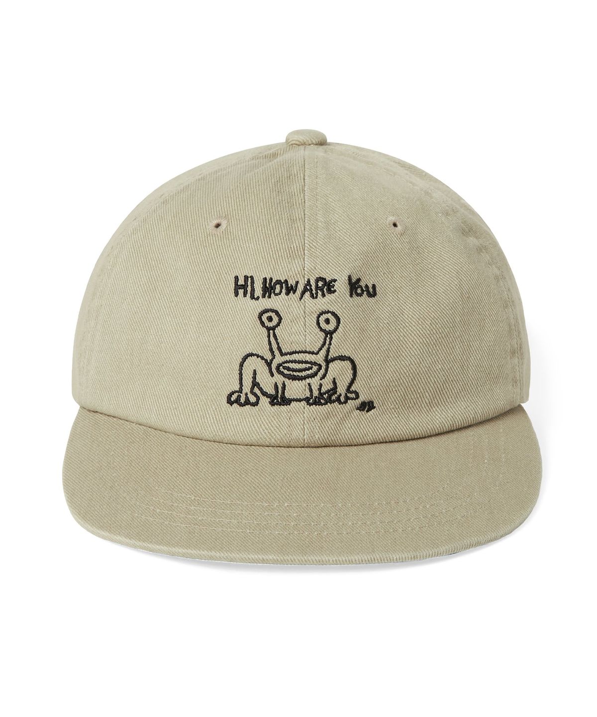 디스이즈네버댓(THISISNEVERTHAT) TNT Daniel Johnston Frog Cap Khaki