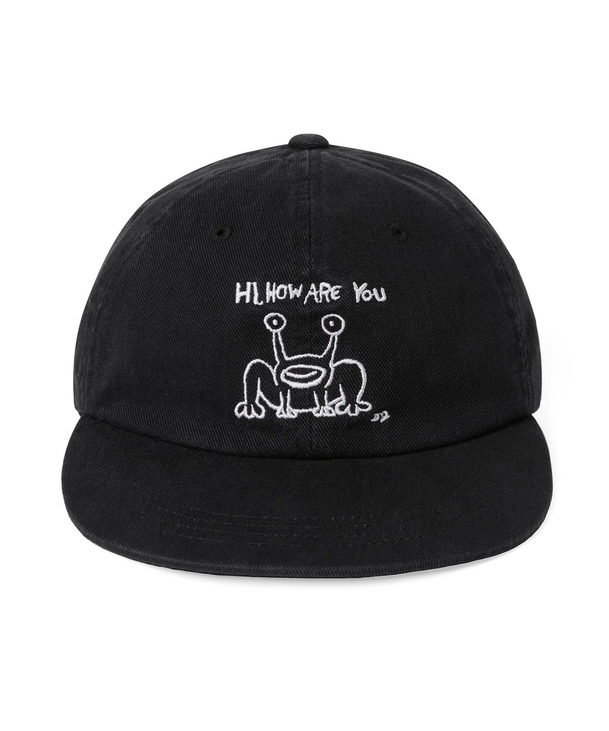 디스이즈네버댓(THISISNEVERTHAT) TNT Daniel Johnston Frog Cap Black