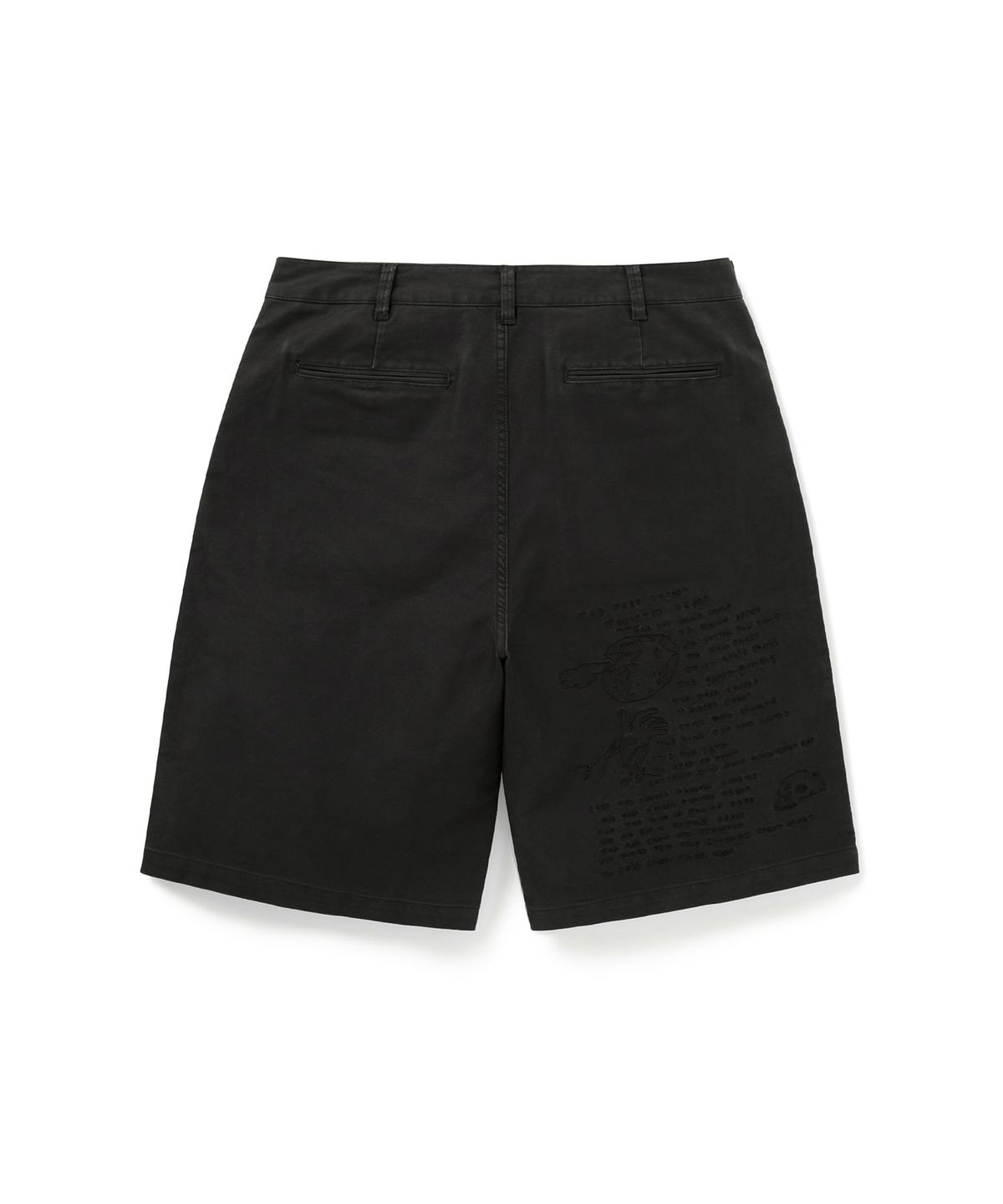 디스이즈네버댓(THISISNEVERTHAT) TNT Daniel Johnston Washed Short Black