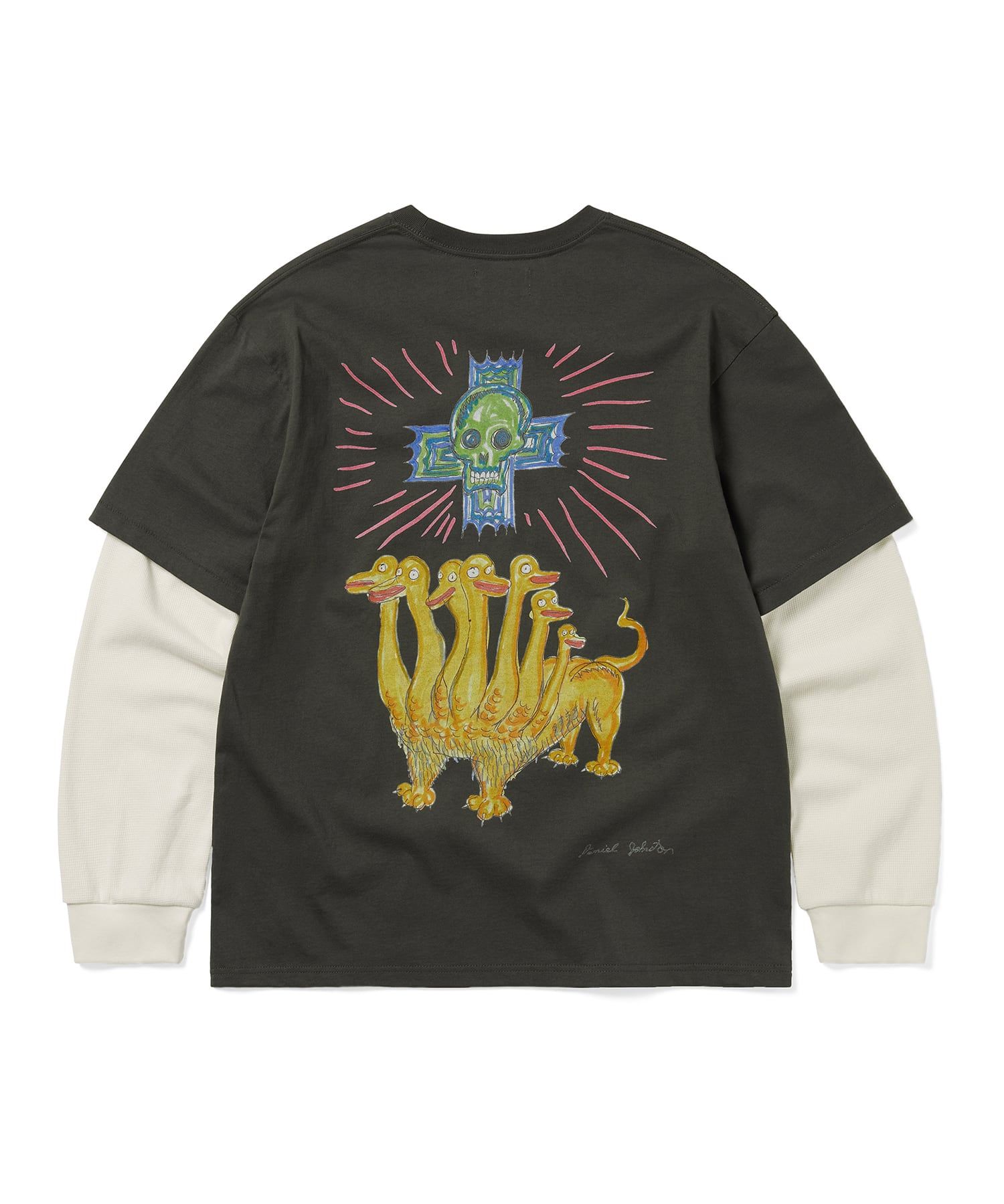 디스이즈네버댓(THISISNEVERTHAT) TNT Daniel Johnston Layered L/S