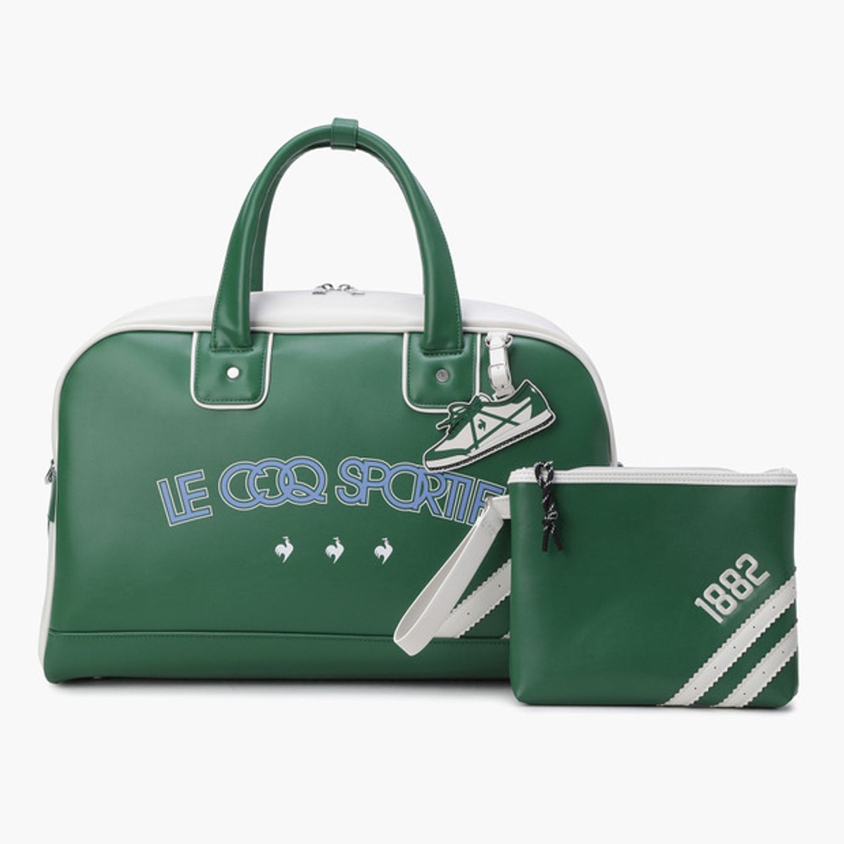 르꼬끄 골프(LECOQ GOLF) 여성 헤리티지 보스턴백 (GQ322LBO71)