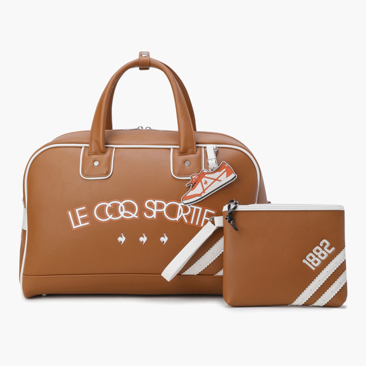 르꼬끄 골프(LECOQ GOLF) 여성 헤리티지 보스턴백 (GQ322LBO71)
