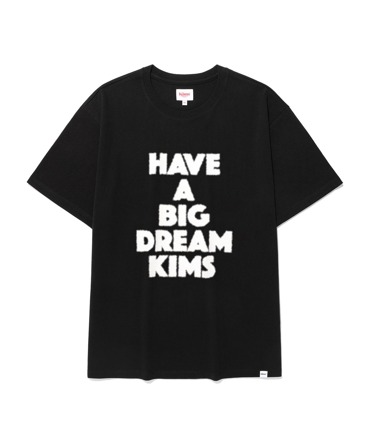킴스 프레시 코튼 마켓(KIMS FRESH COTTON MARKET) (Unisex) Big Dream Tee Black