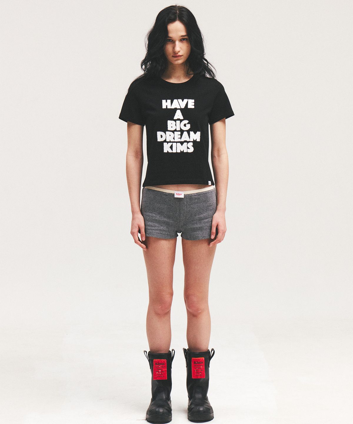 킴스 프레시 코튼 마켓(KIMS FRESH COTTON MARKET) (Unisex) Big Dream Tee Black