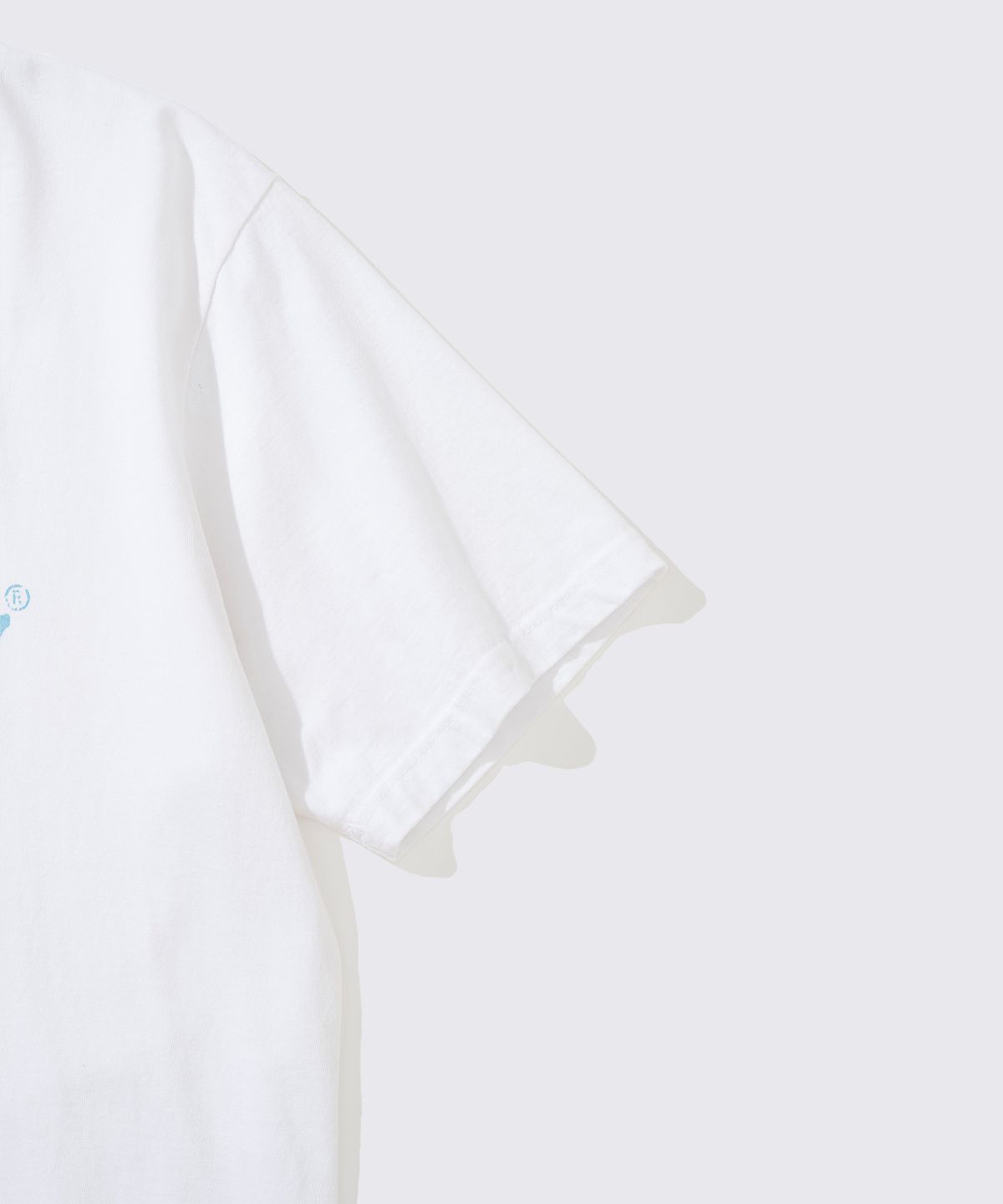 애드슬로우(ADDSLOW) Vintage Washed LOVE T-Shirt (Ivory)