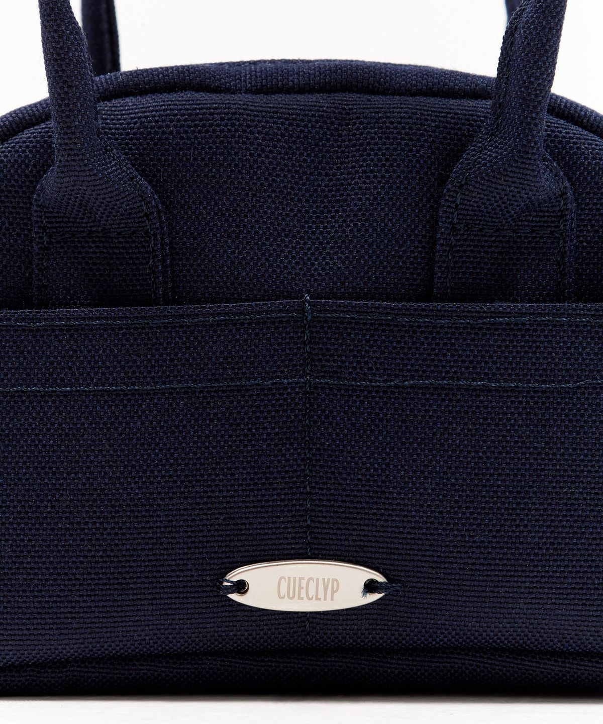 큐클리프(CUECLYP) [Hidden Worker] Mini Bowling Bag (Navy)