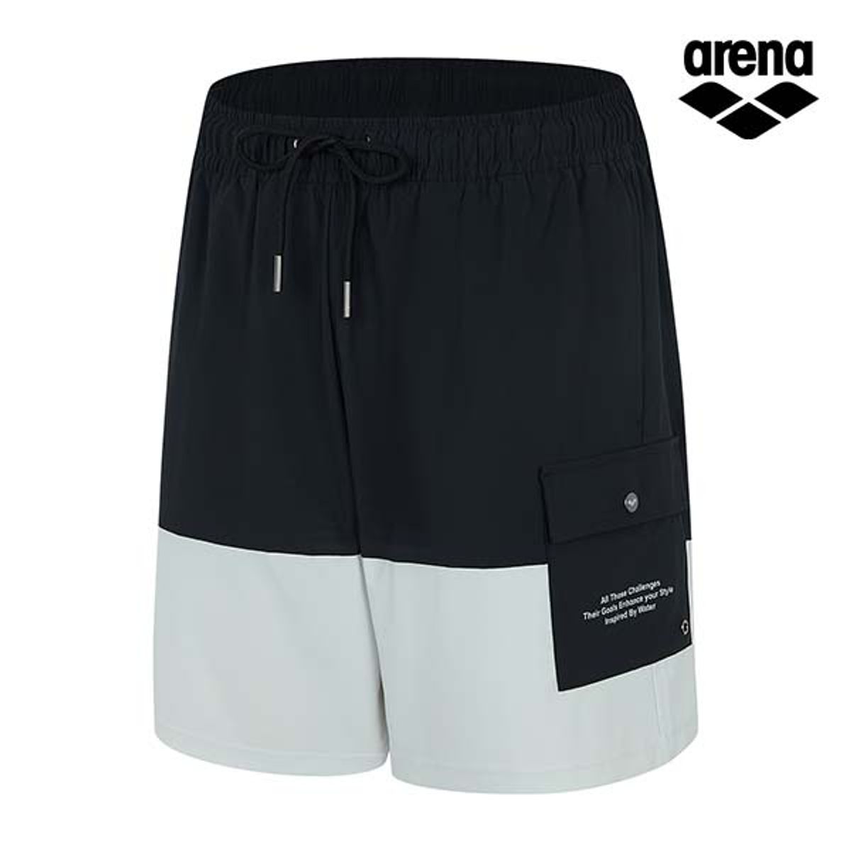 아레나(ARENA) 에이든 4부 팬츠 A5SM1WP01BLK