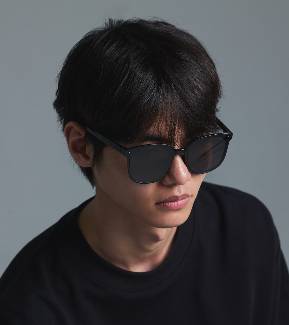 버튼서울(BUTTON SEOUL) BS 폴라핏폴딩 선글라스(편광렌즈)(Black/Black)
