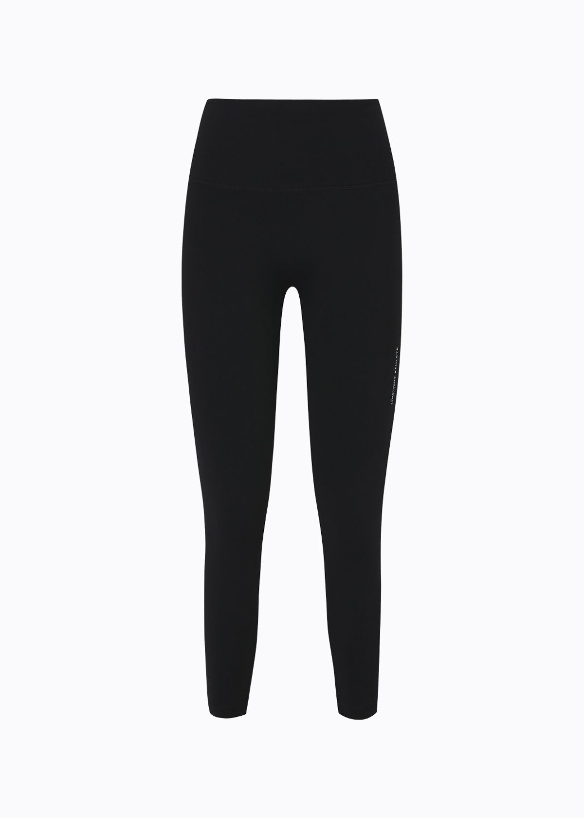 라임라잇 어패럴(LIMELIGHT APPAREL) 애슬릿 로고 레깅스 (블랙/화이트)