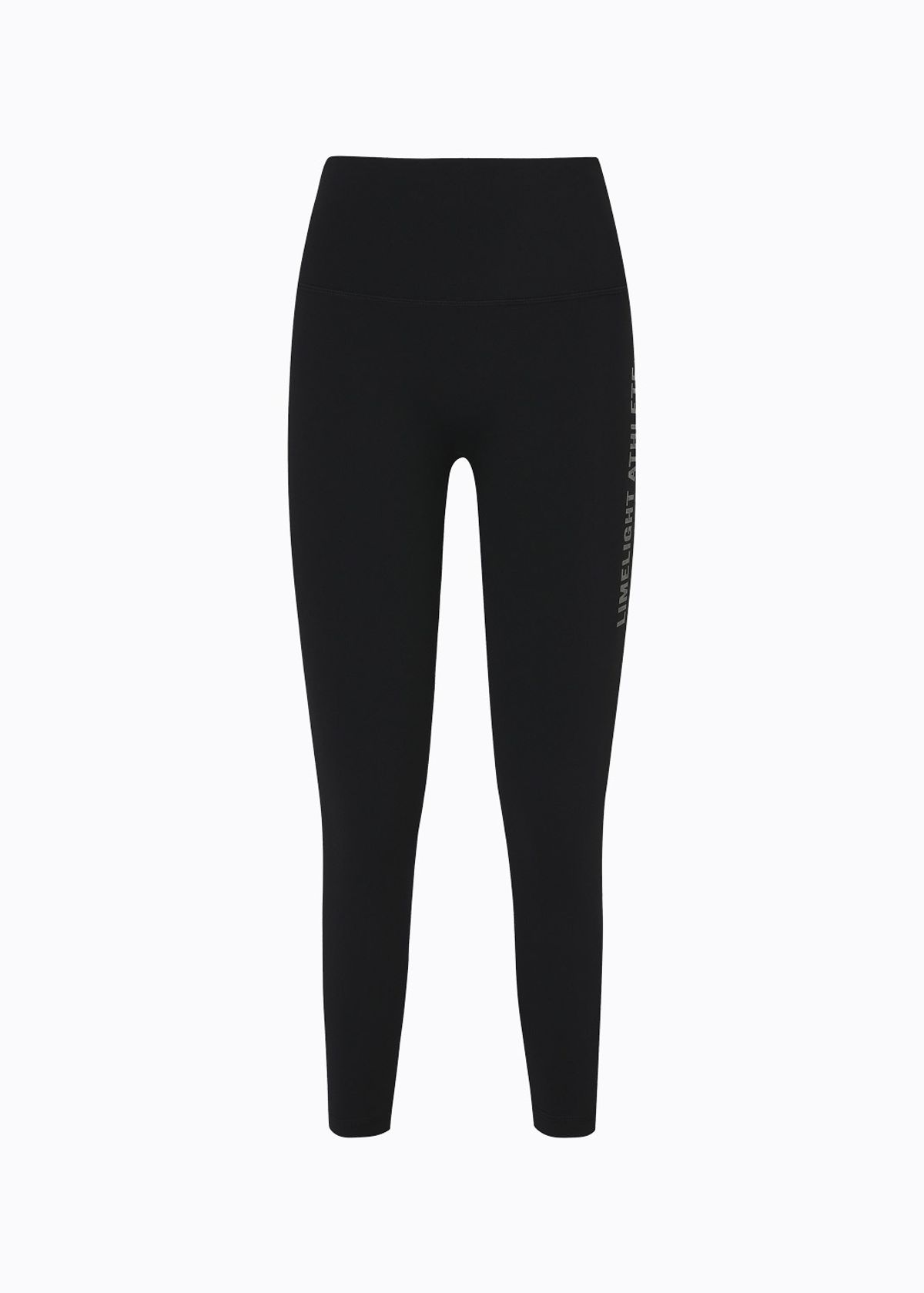 라임라잇 어패럴(LIMELIGHT APPAREL) 라임라잇 빅 로고 레깅스 (블랙/그레이)