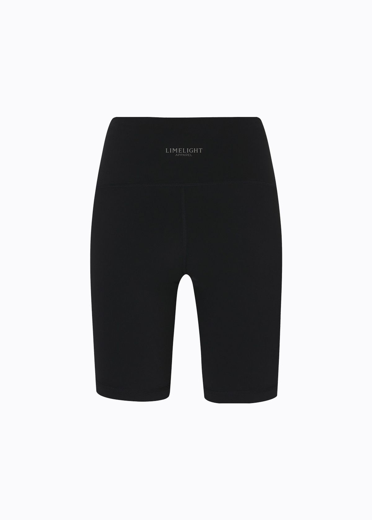 라임라잇 어패럴(LIMELIGHT APPAREL) 애슬릿 로고 레깅스 쇼츠 (블랙/그레이)