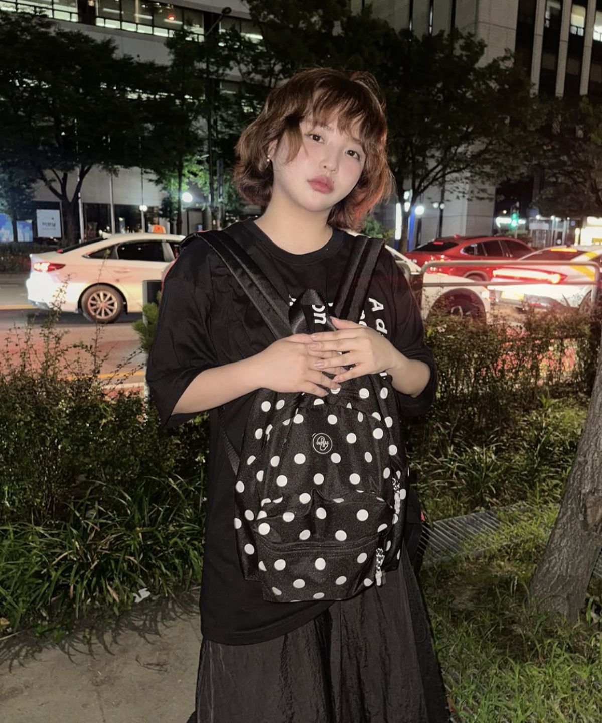 베테제(VETEZE) [에이프릴에잇X베테제] 도트 미니 백팩