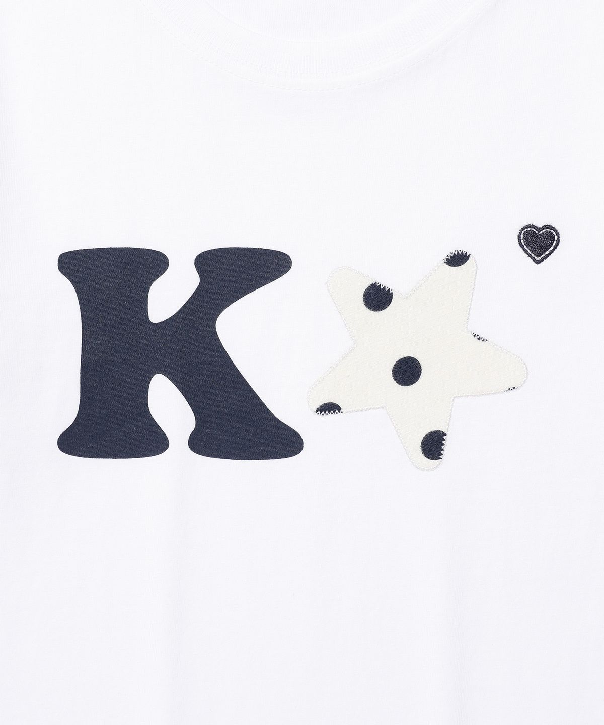 킴스 프레시 코튼 마켓(KIMS FRESH COTTON MARKET) K Alpha Star Logo Tee Navy