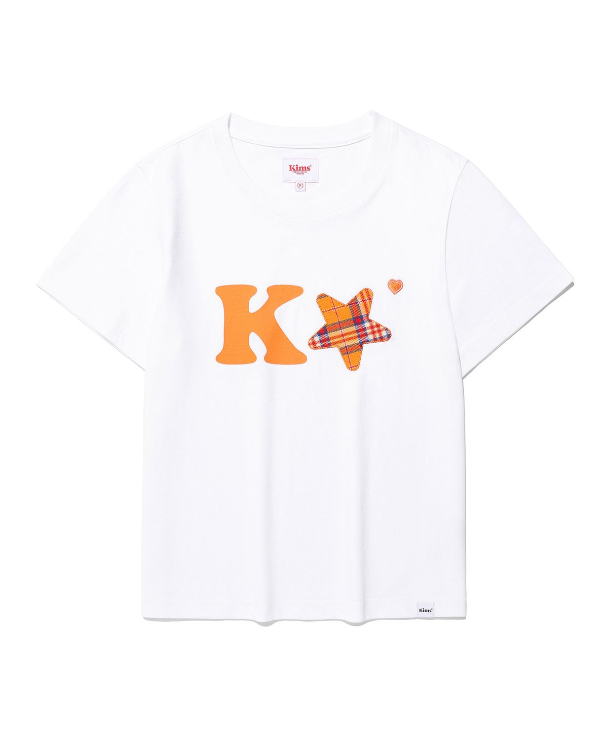 킴스 프레시 코튼 마켓(KIMS FRESH COTTON MARKET) K Alpha Star Logo Tee Yellow