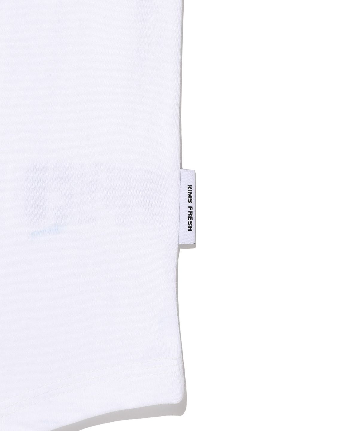킴스 프레시 코튼 마켓(KIMS FRESH COTTON MARKET) Kims Bam Logo Dot Tee White(black)