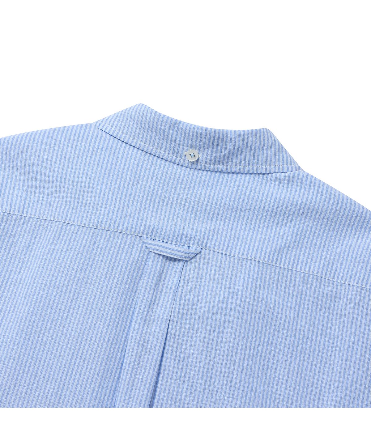 프로드셔츠(PRODESHIRT) E-460 카프리 옥스포드 셔츠 (블루 스트라이프)