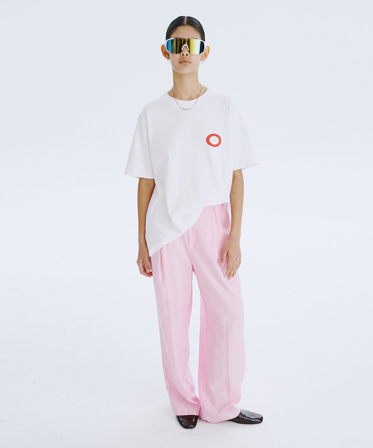 분더캄머(WNDERKAMMER) Round Graphic T_White
