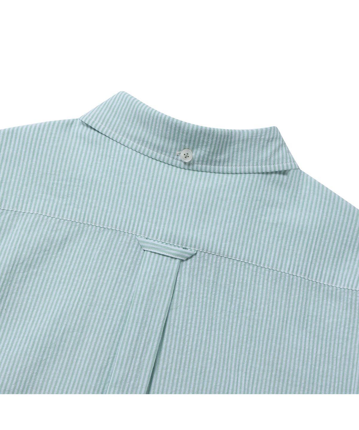 프로드셔츠(PRODESHIRT) E-460 카프리 옥스포드 셔츠 (그린 스트라이프)