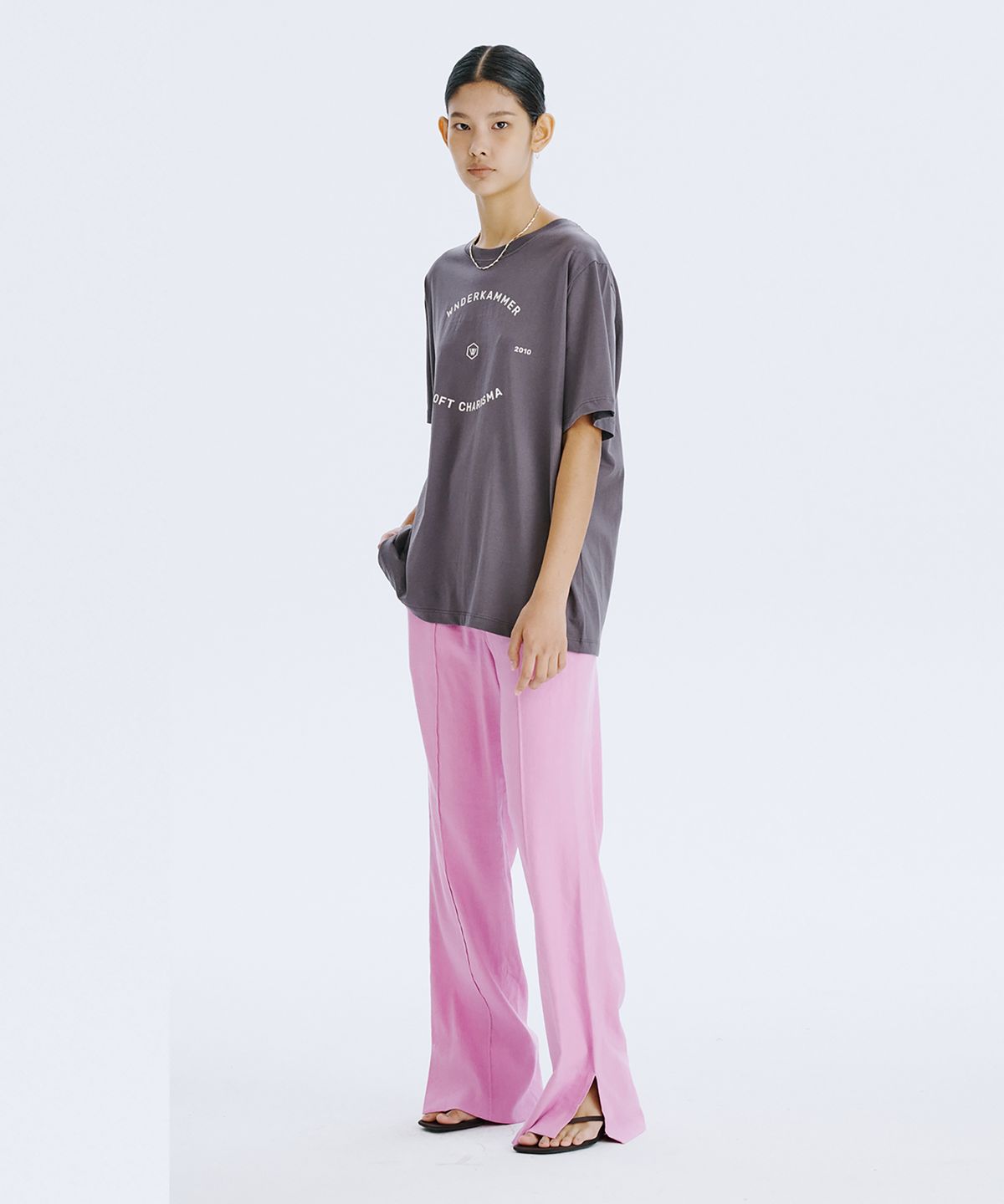 분더캄머(WNDERKAMMER) WNDERKAMMER Graphic T_Charcoal
