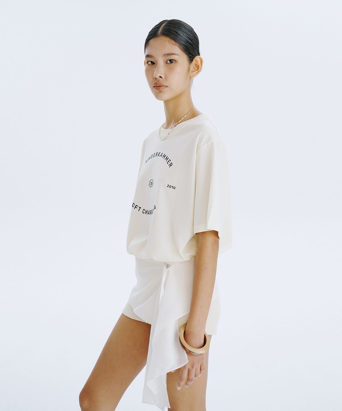 분더캄머(WNDERKAMMER) WNDERKAMMER Graphic T_Light Yellow