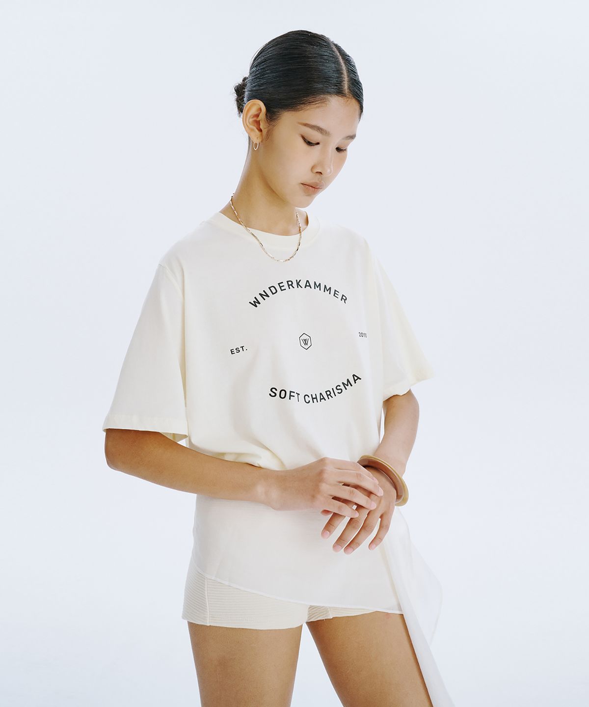 분더캄머(WNDERKAMMER) WNDERKAMMER Graphic T_Light Yellow
