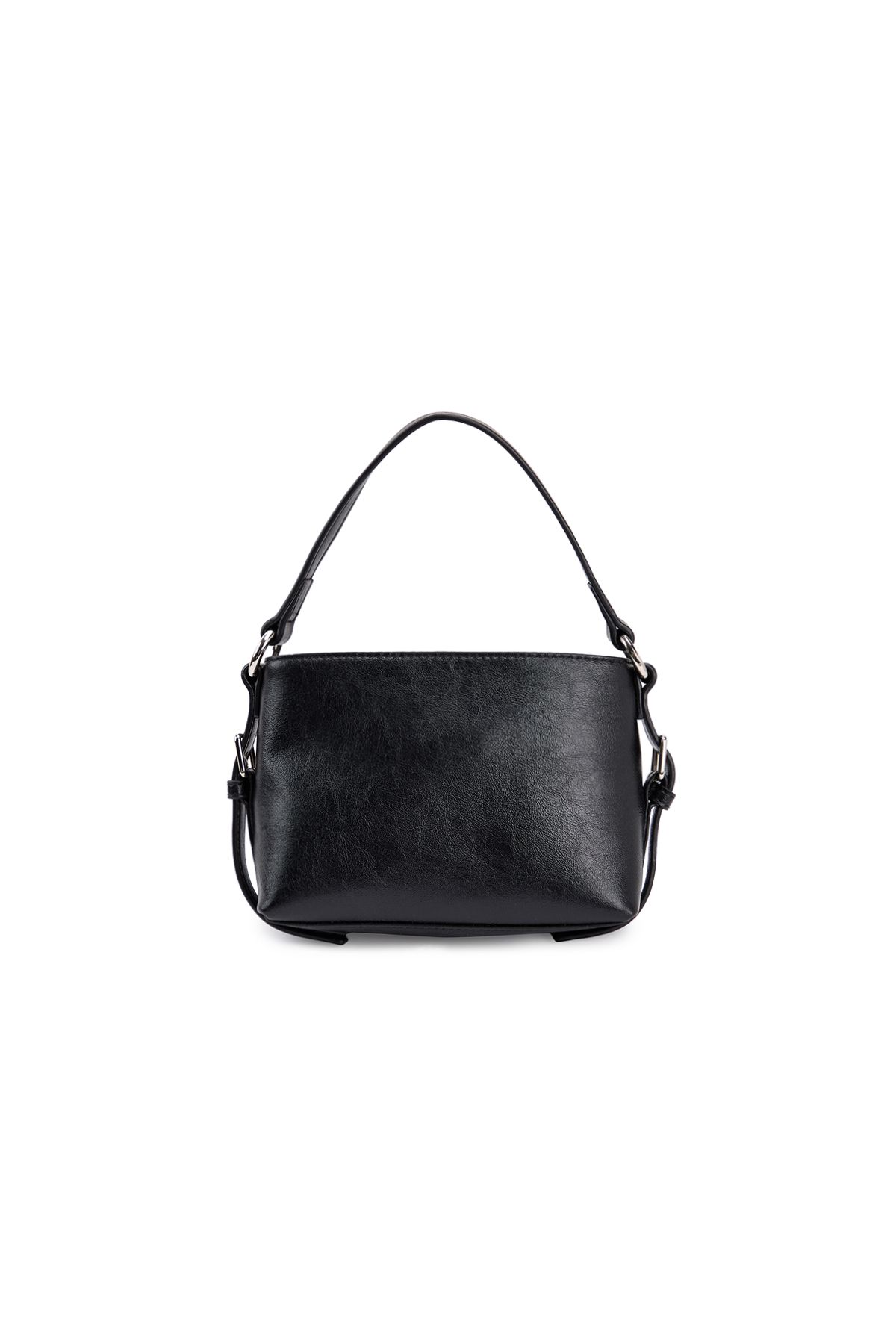 MUSINSA | MATIN KIM HANDLE MINI CROSS BAG IN BLACK
