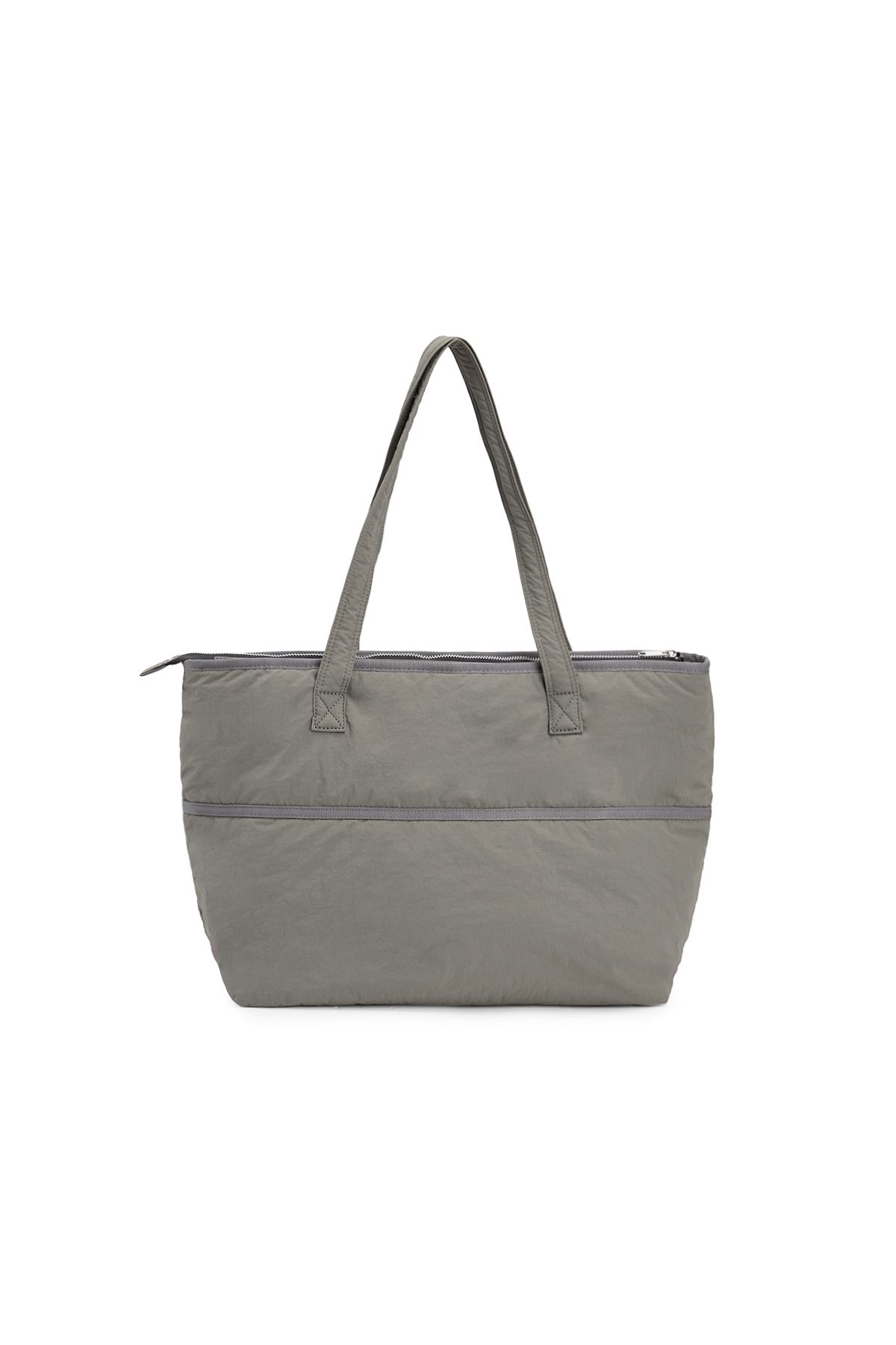 MUSINSA公式 | MATIN KIM POCKET UTILITY NYLON BIG SHOULDER BAG IN KHAKI