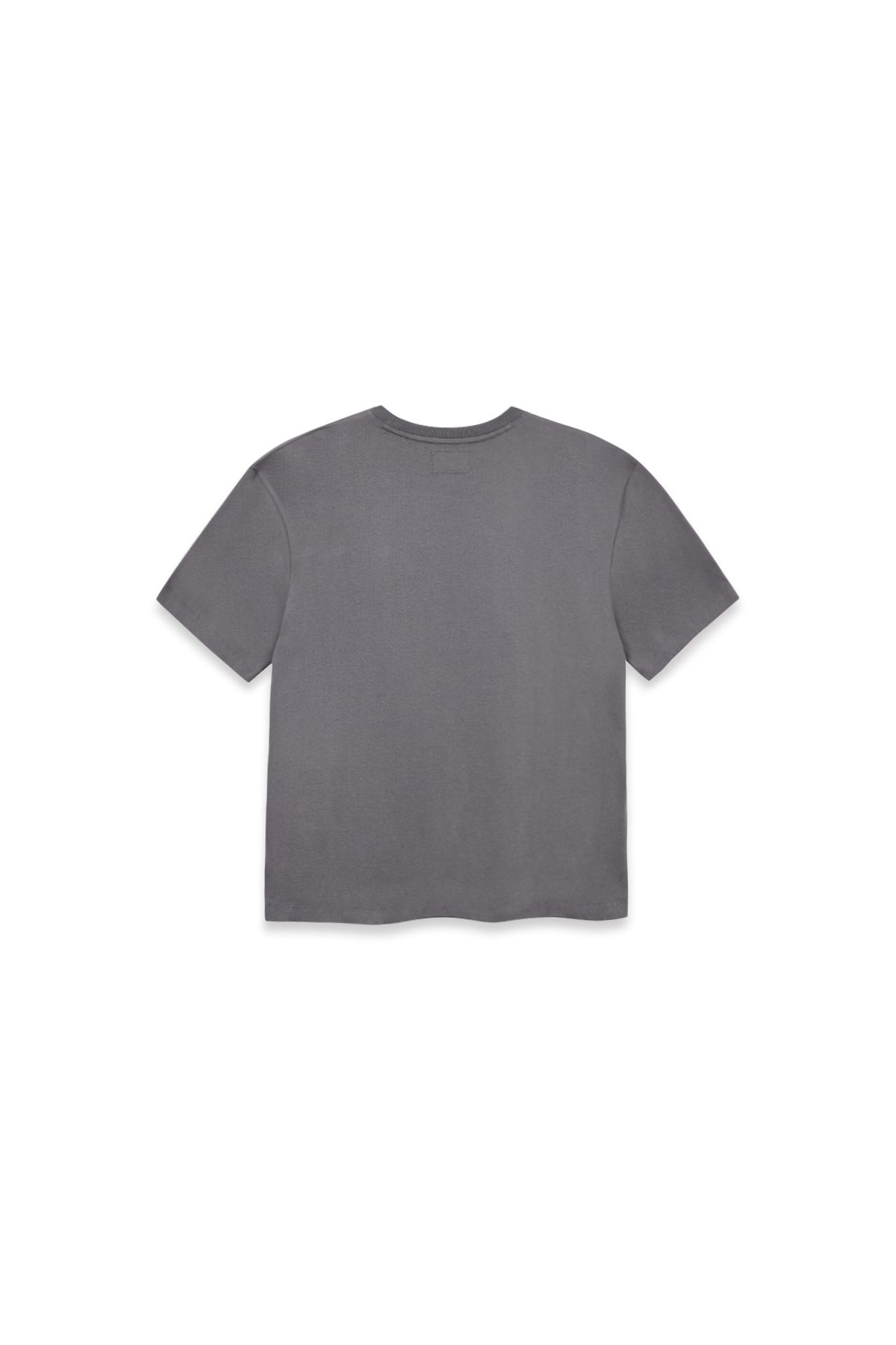●Matin Kim●MATIN SHADE LOGO TOP IN CHARCOAL Designer fashion, Seoul-fully created | W Concept