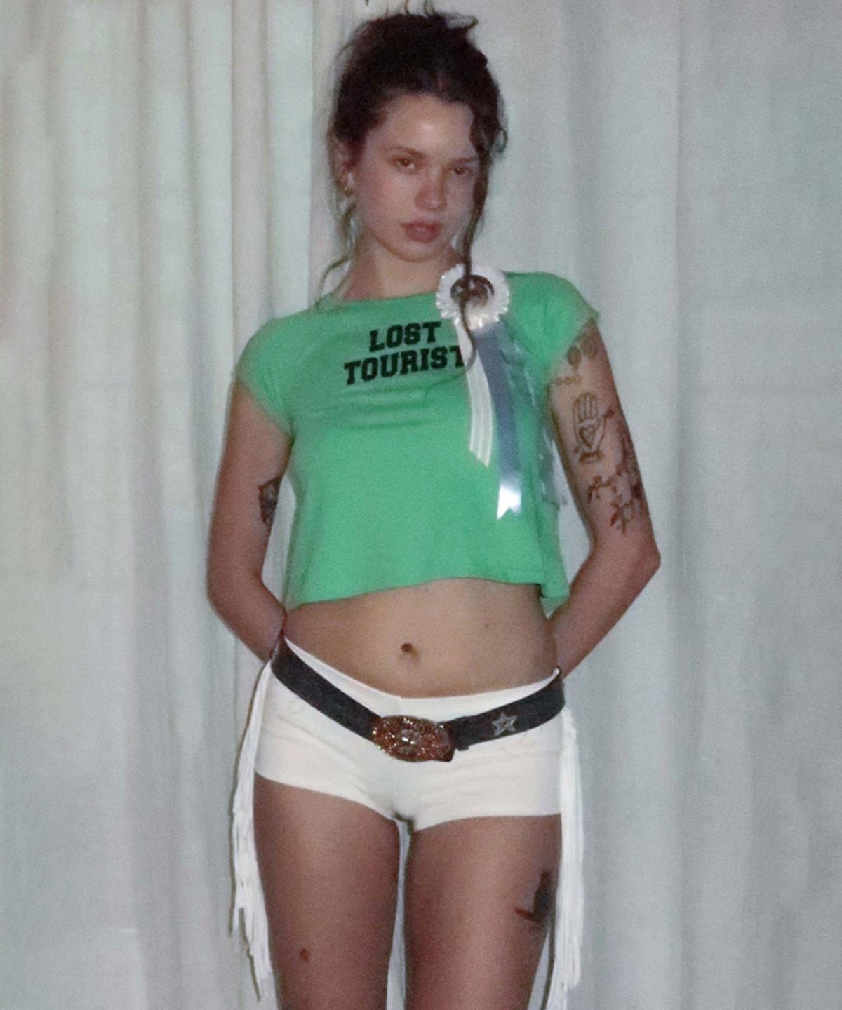 스컬프터(SCULPTOR) Lost Tourist Tee Neon Green