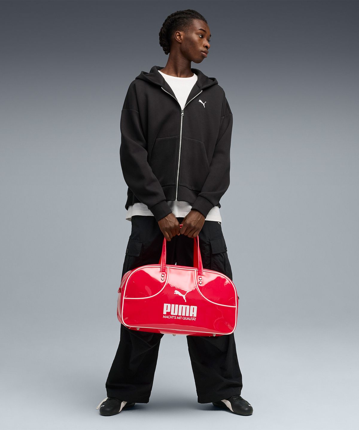 푸마(PUMA) 푸마 1976 그립 백 - 레드 / 091428-03