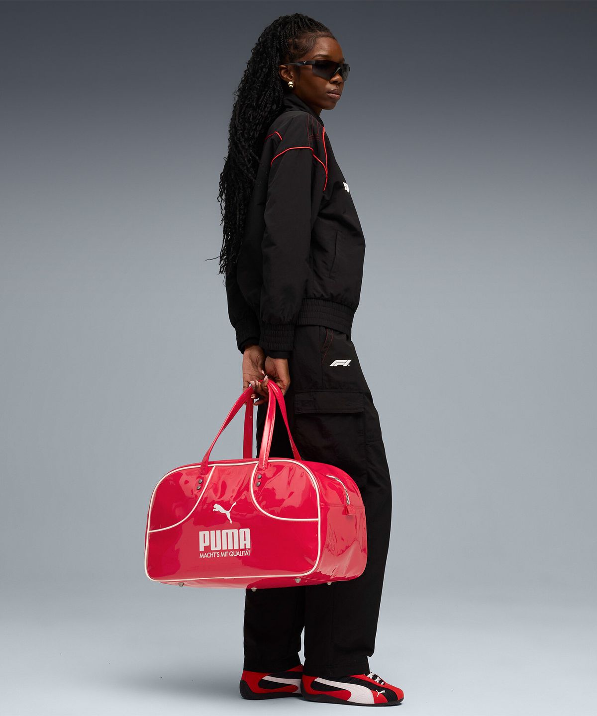 푸마(PUMA) 푸마 1976 그립 백 - 레드 / 091428-03