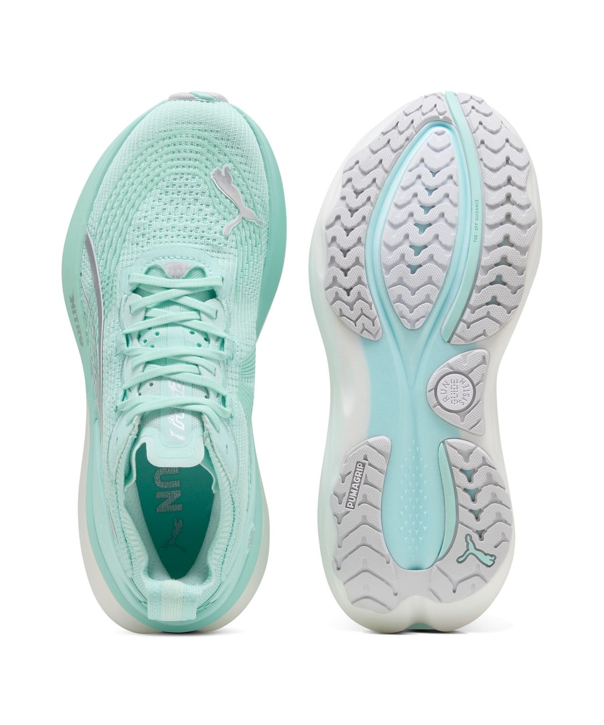 푸마(PUMA) 포에버런 나이트로 2 우먼스 - 민트:실버 / 310471-14