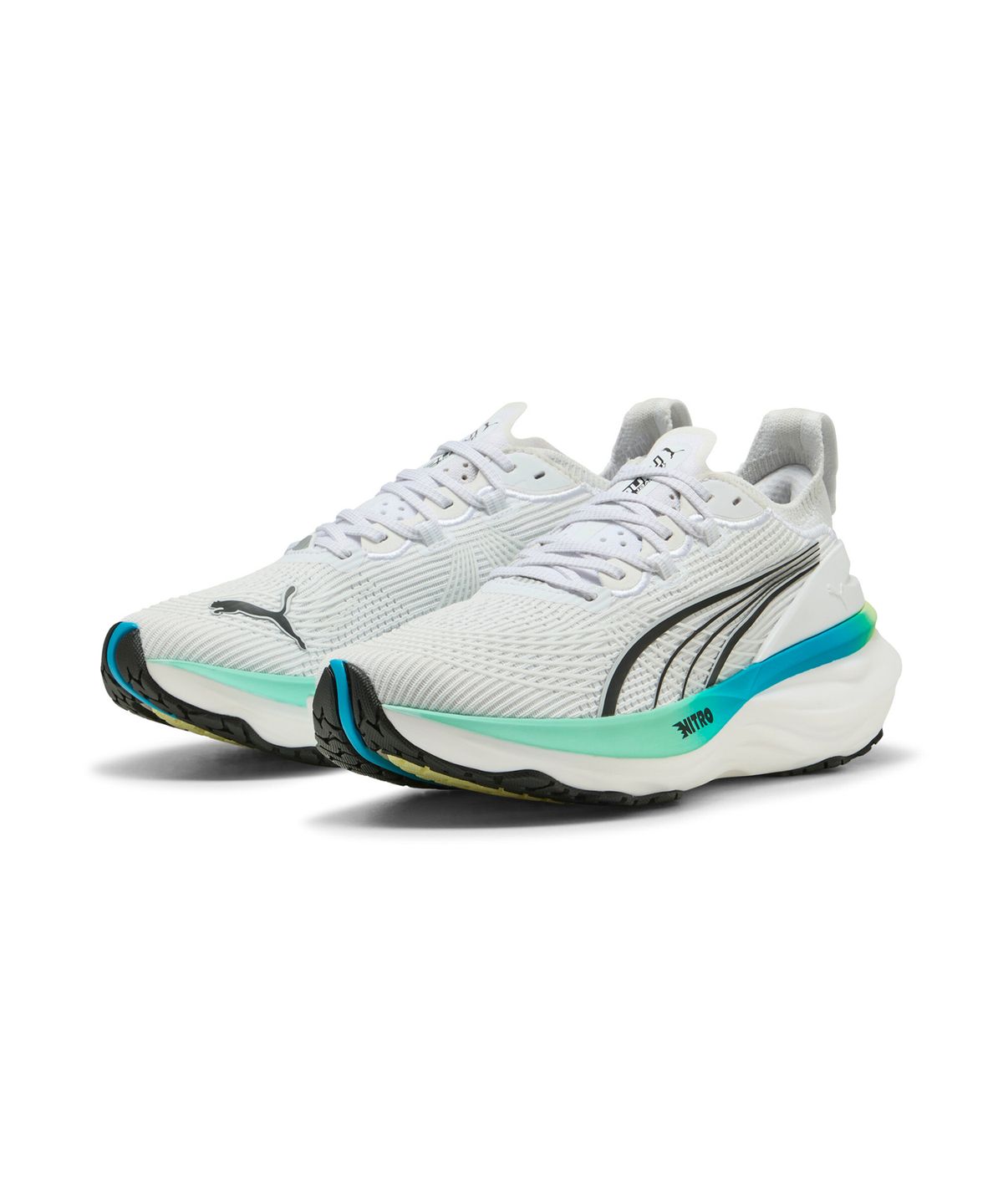 푸마(PUMA) 포에버런 나이트로 2 우먼스 - 화이트:민트 / 310471-15