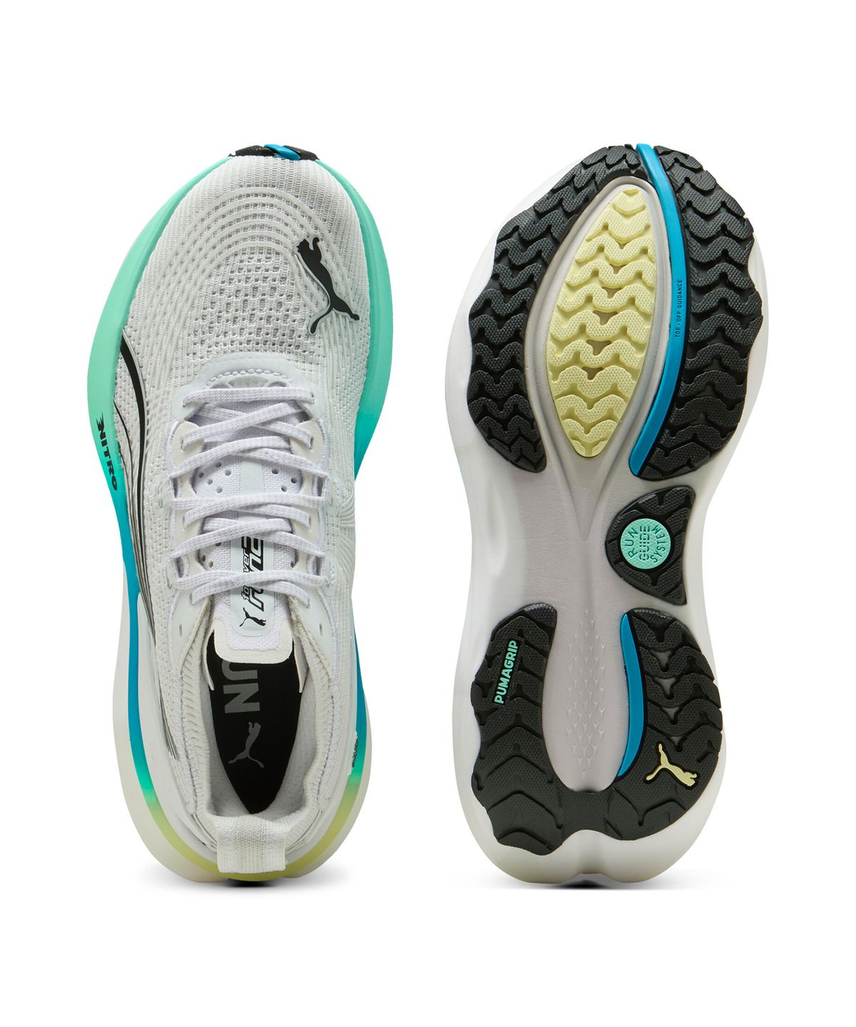 푸마(PUMA) 포에버런 나이트로 2 우먼스 - 화이트:민트 / 310471-15