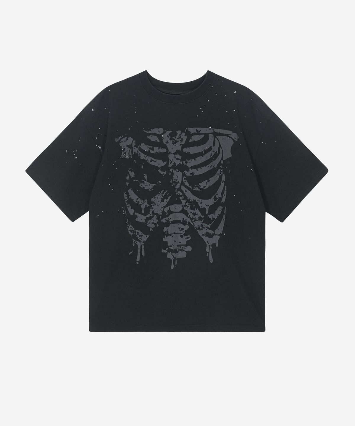 런던파퓸스 아카이브(LONDON PARFUMS ARCHIVE) SKEL-DROP T-SHIRT BLACK
