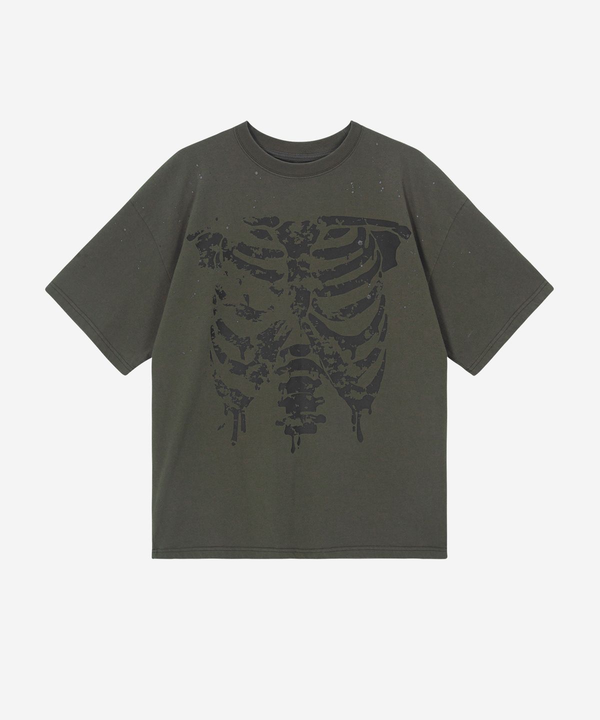 런던파퓸스 아카이브(LONDON PARFUMS ARCHIVE) SKEL-DROP T-SHIRT KHAKI