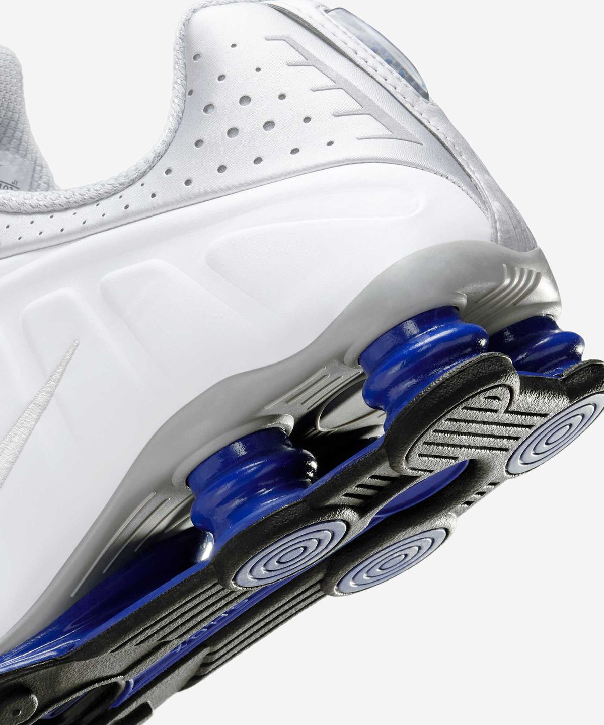 나이키(NIKE) 샥스 R4 M - 화이트:메탈릭 실버:딥 로얄 블루:화이트 / HQ1988-102