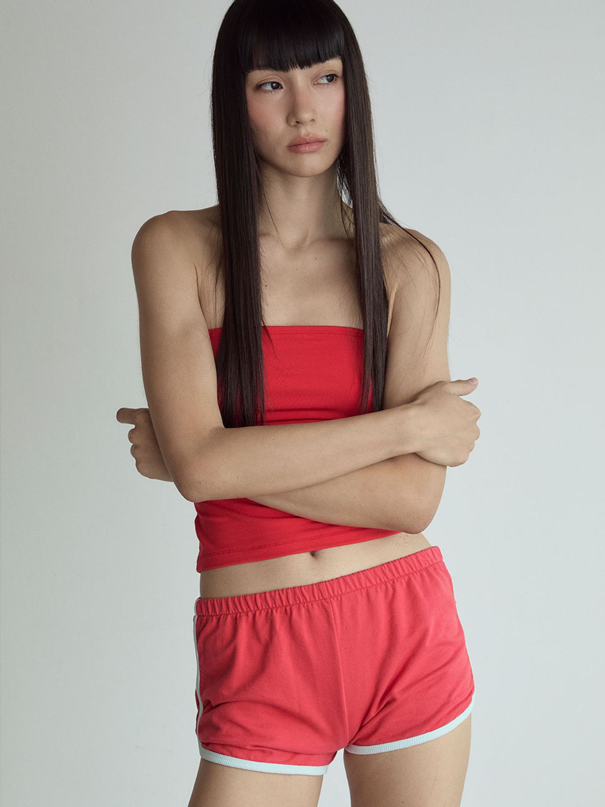 비수스(VISUS) Micro Pants_Red