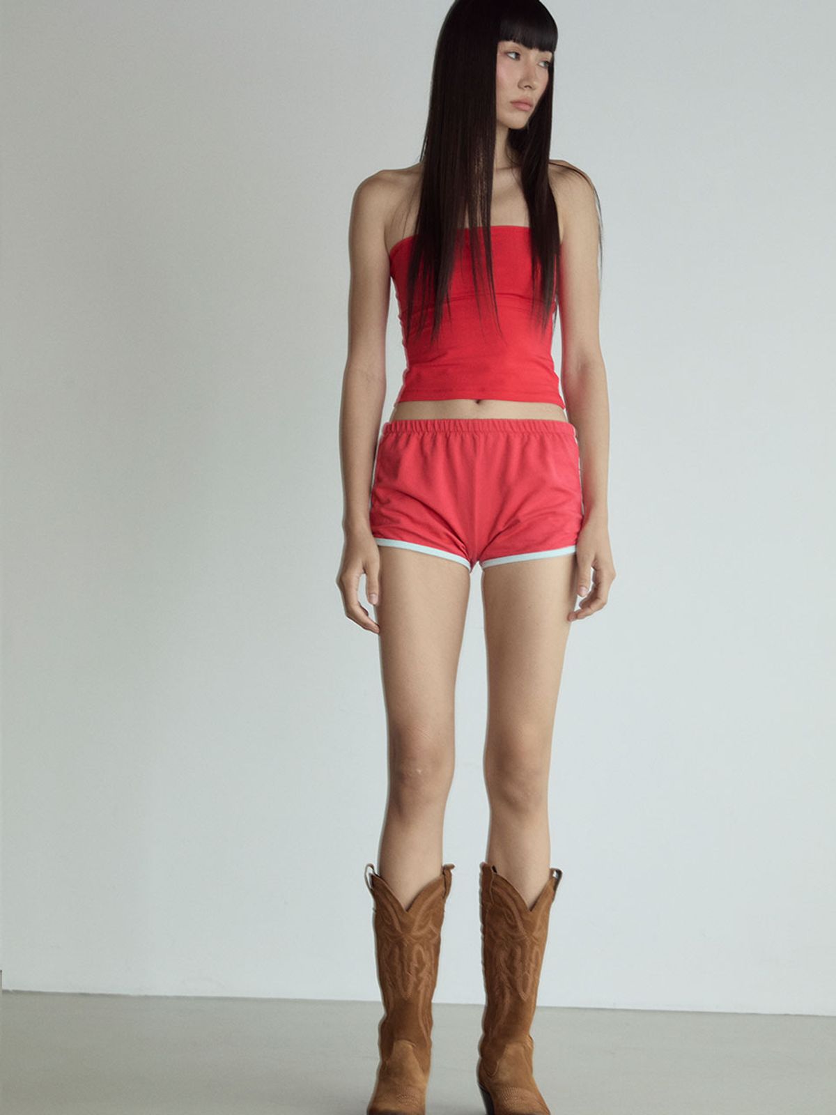 비수스(VISUS) Micro Pants_Red
