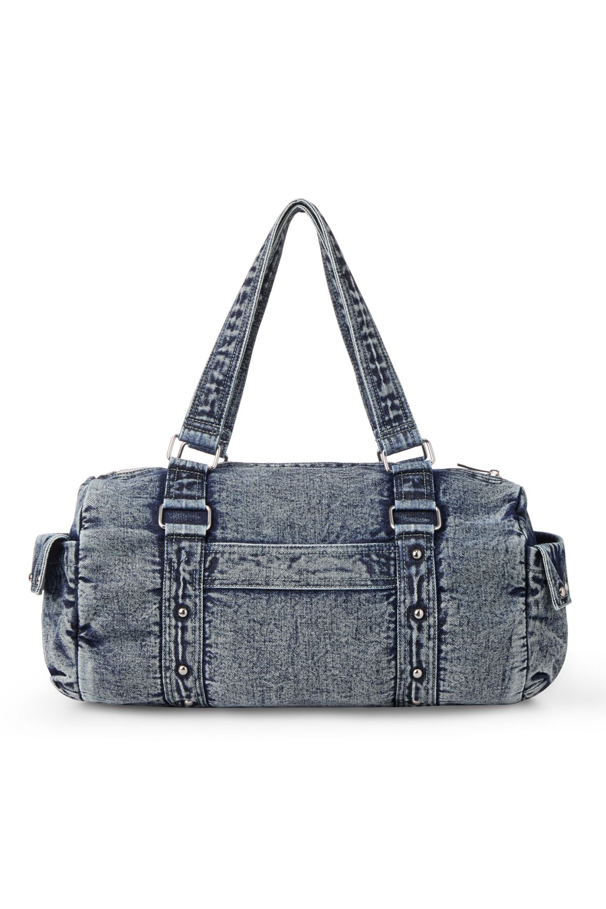 다이닛(DEINET) LOGO DUFFLE BAG IN DENIM
