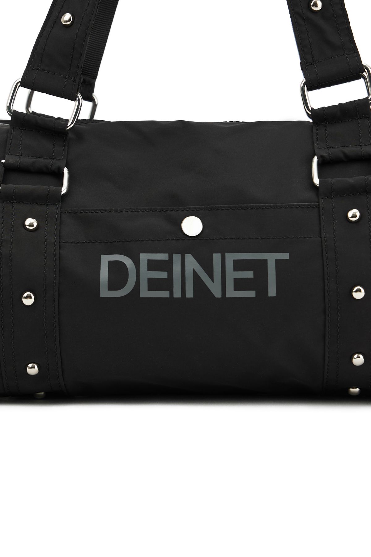 다이닛(DEINET) LOGO DUFFLE MINI BAG IN BLACK