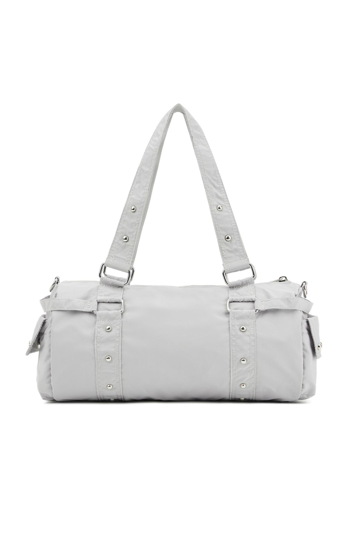 다이닛(DEINET) LOGO DUFFLE MINI BAG IN GREY